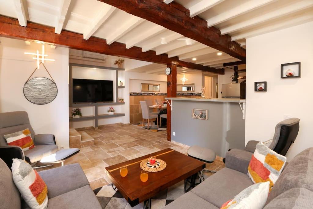 Les Remparts Villa Carcassonne Bagian luar foto